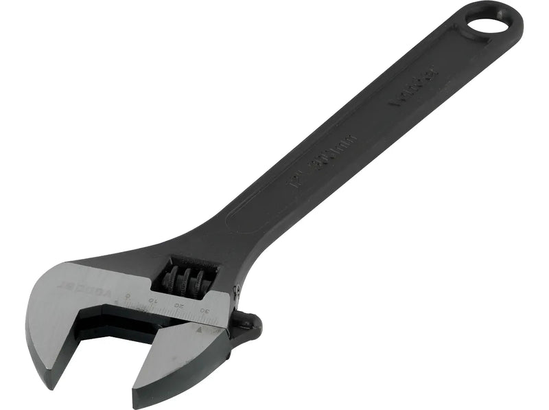 Chave Inglesa Ajustável Fosfotizada 12 Vonder Profissional Cor Preto