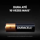 Pilha Alcalina Aa Pequena Duracell Com 24 Unidades