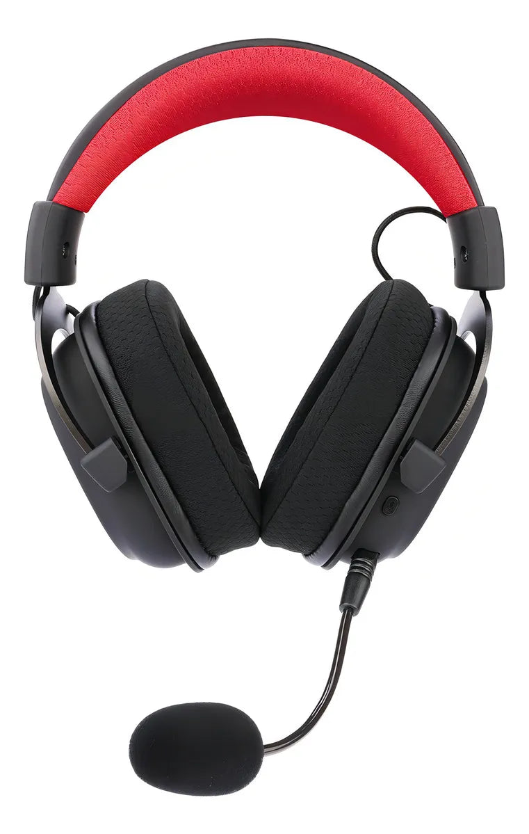 Headset Gamer Redragon H510-Pro Zeus Rgb Wireless 7.1 53mm Preto