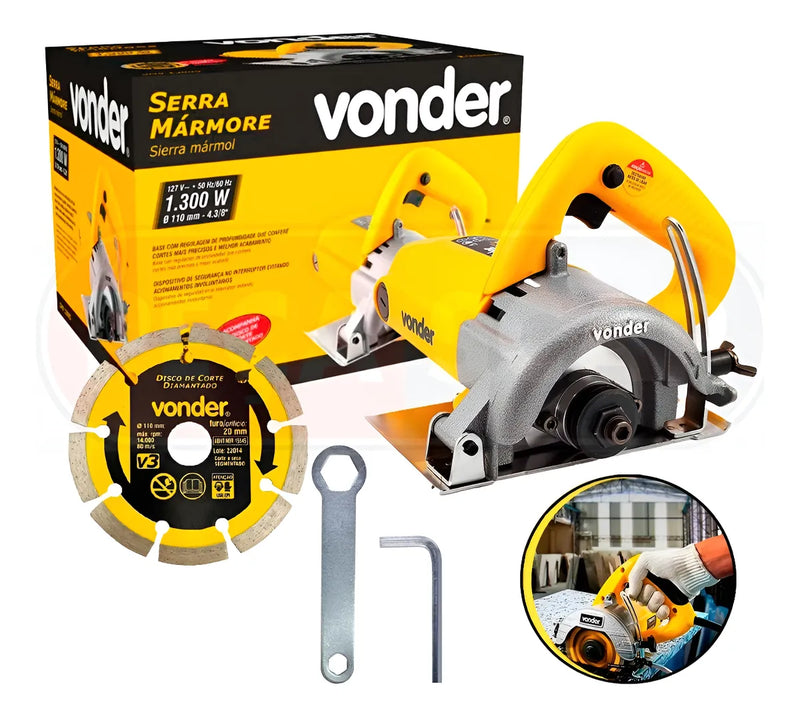Serra Mármore Profissional Vonder Smv1300s 1300w Tip/maquita