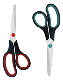 Tesoura, pacote com 2 tesouras de 7,5 polegadas para o escritório