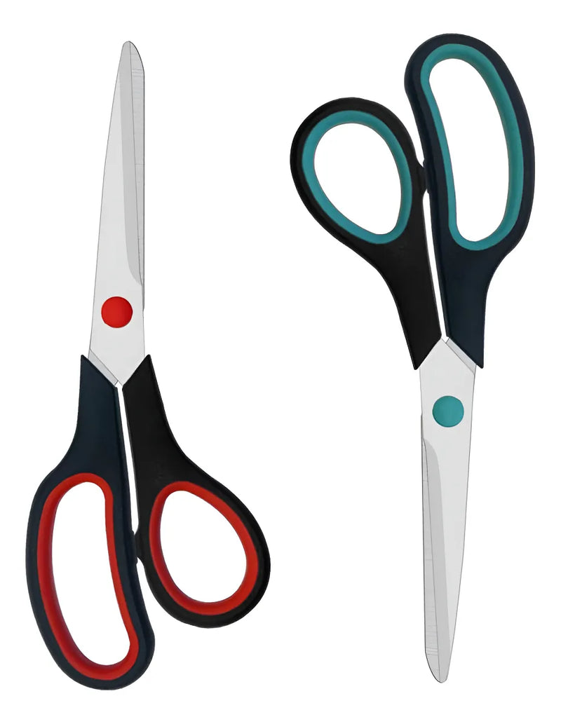 Tesoura, pacote com 2 tesouras de 7,5 polegadas para o escritório