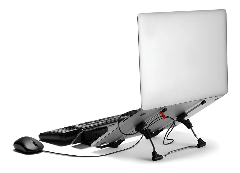 Suporte para Notebook Laptop Tablet em Metal Regulável Ergonômico G4 DVA Lima