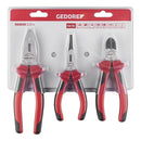 Jogo De Alicates Com 3 Peças 3301189 Gedore Red
