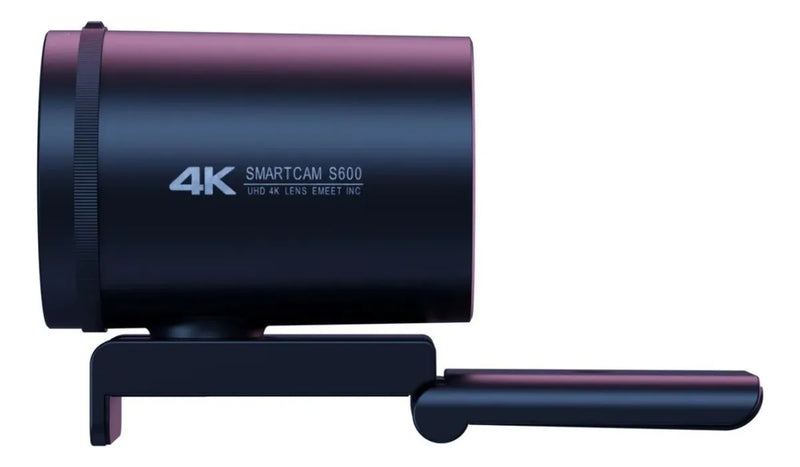 Webcam Emeet S600 Foco Automático 4k Full Hd 1080p 60fps Preto