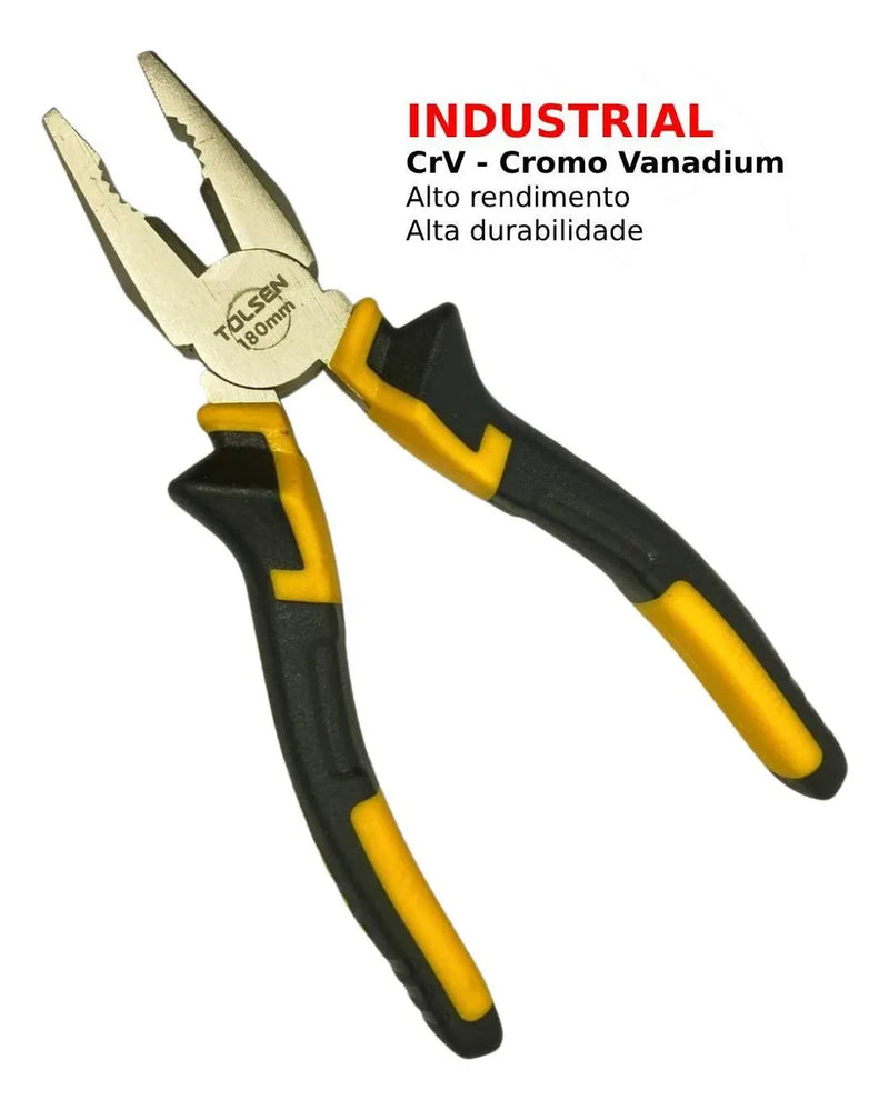 Kit 3 Alicates Crv - Universal, Bico E Corte