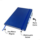 Caderneta Anotação A5 Executiva Tipo Moleskine Couro Sint.