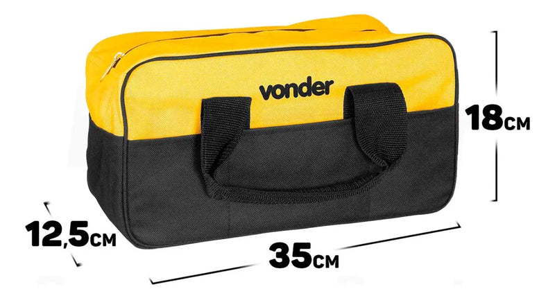 Bolsa Em Lona Para Ferramentas Bl 005 Vonder Cor Amarelo/Preto