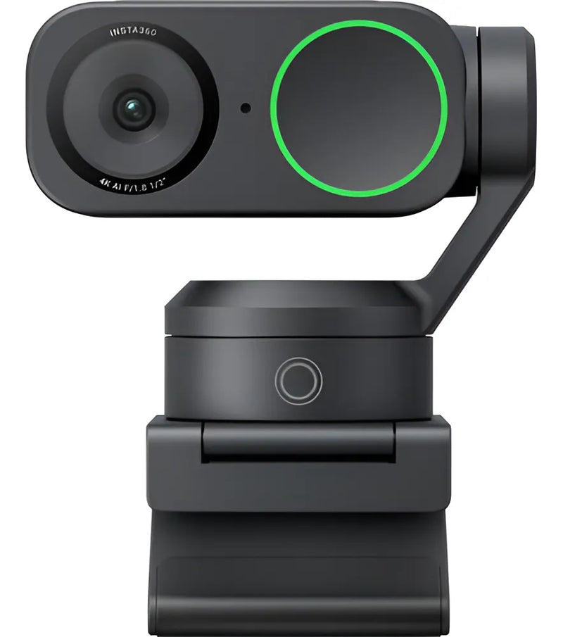 Webcam Insta360 Link 2 4K Com IA, Foco Automático E Rastreamento Inteligente.