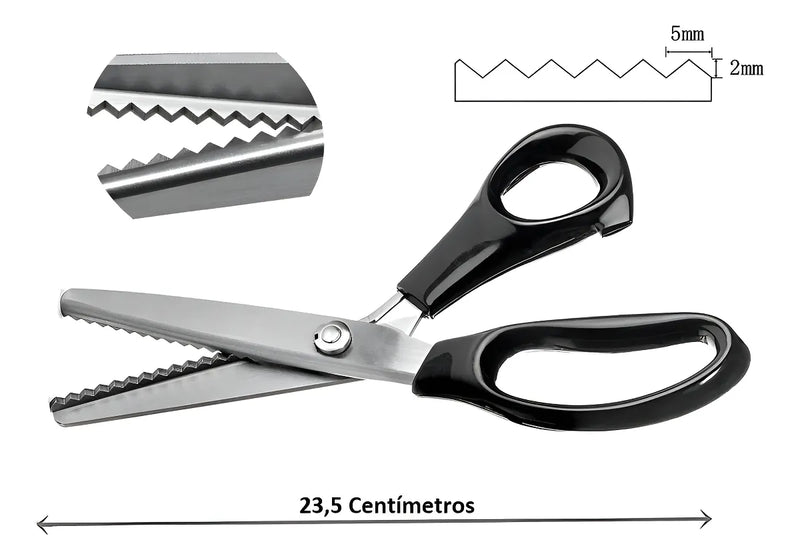 Tesoura De Picotar Corte Profissional Zig Zag - Artesanato