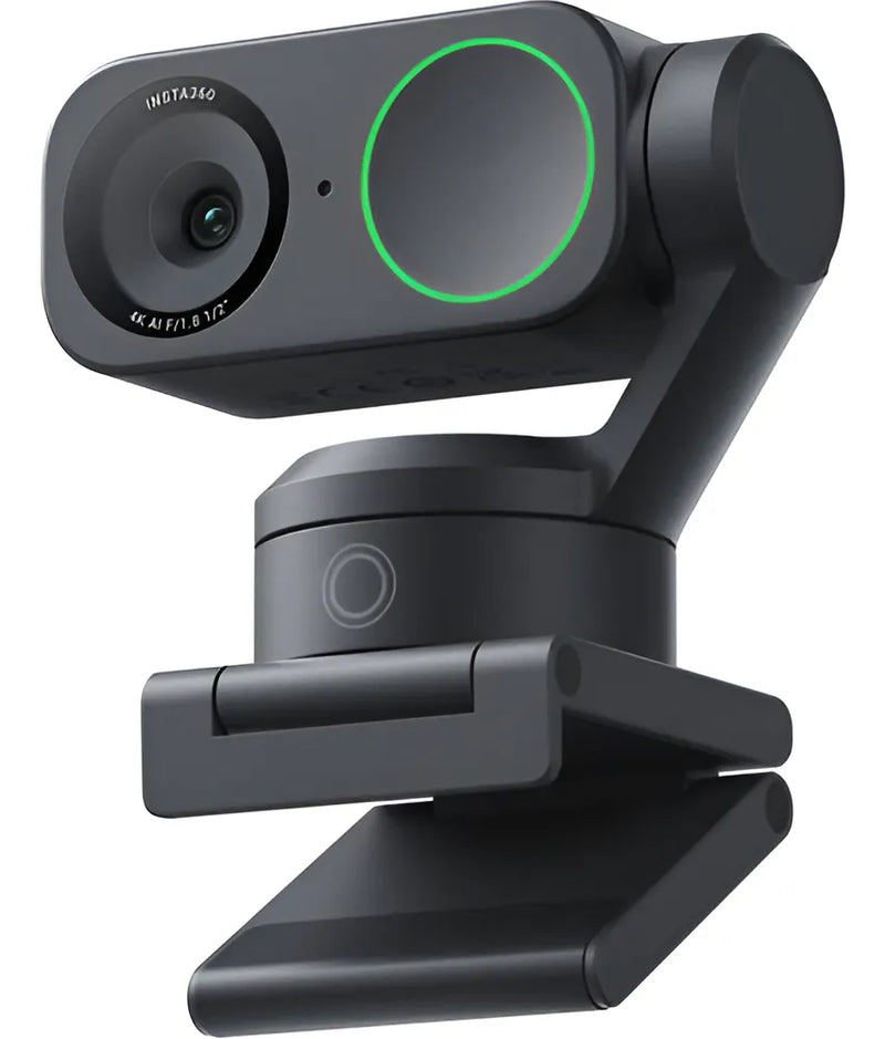 Webcam Insta360 Link 2 4K Com IA, Foco Automático E Rastreamento Inteligente.