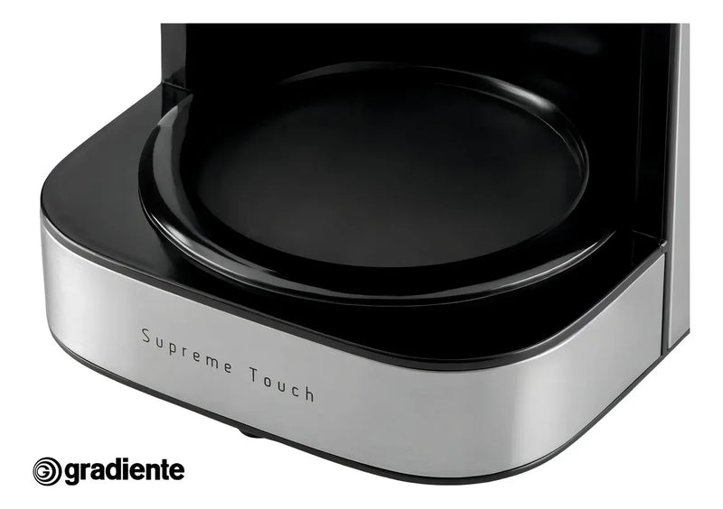 Cafeteira Elétrica 38 Xícaras Supreme Touch Com Painel Digital Programável Filtro Permanente Gradiente